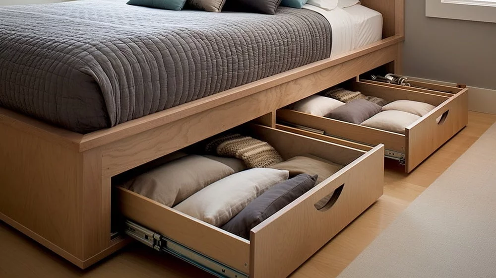 Messy Underbed Space: Turn Hidden Areas Into Storage